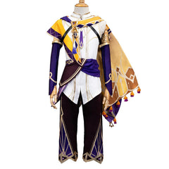 Genshin Impact Sisyphus Armguard Cosplay Costume – Adjustable Rhinestone Version for Men