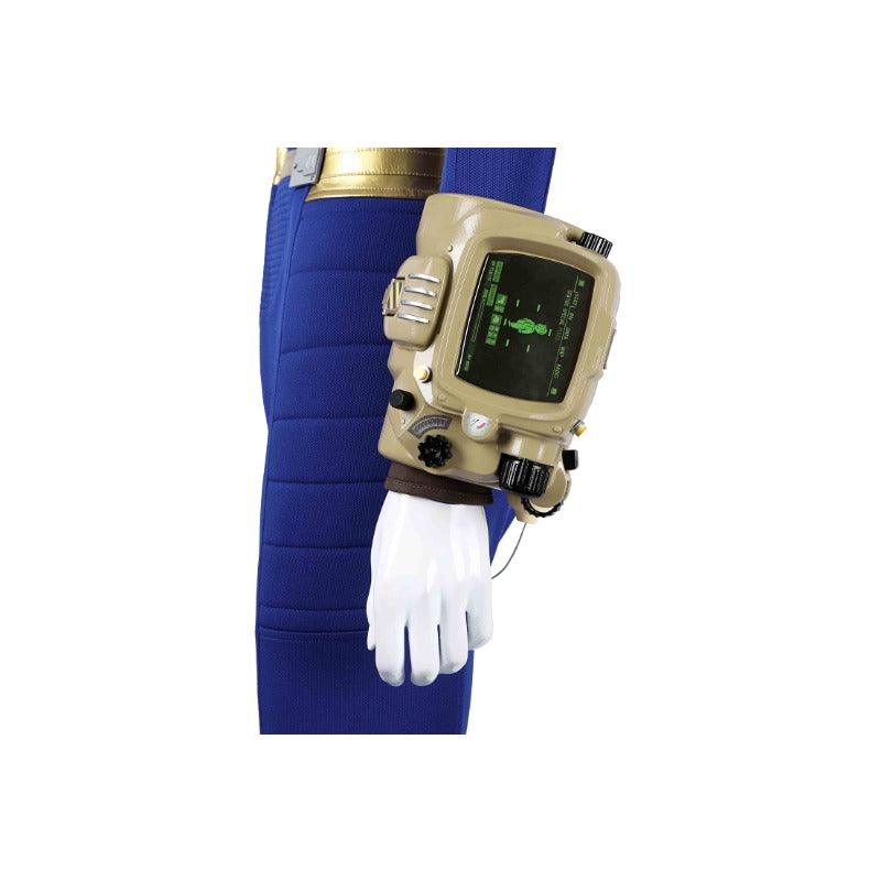 Game Fall Vault 75 Cosplay Costume - Jumpsuit, Armor, Hand Guard & Accessories for Halloween