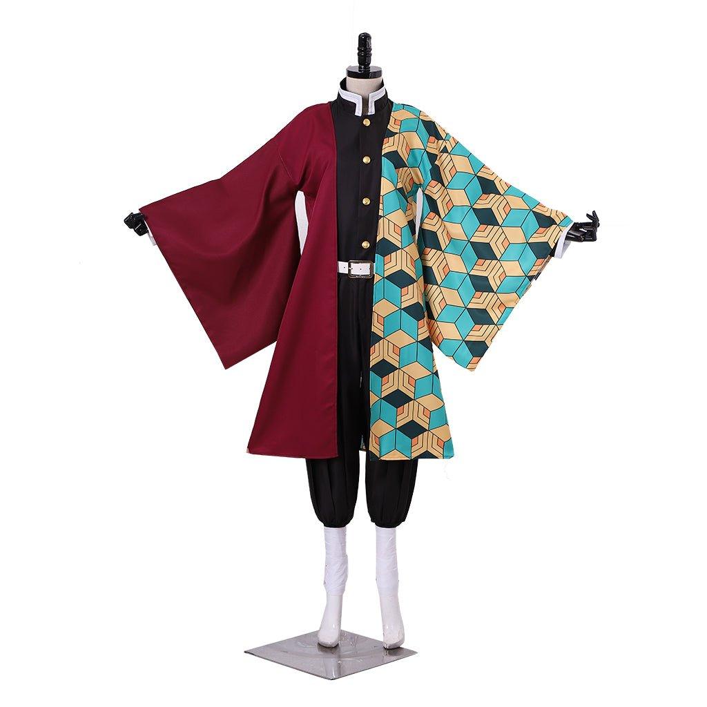 Demon Slayer Giyuu Cosplay Kimono Robe Uniform Outfit - Coscosmos