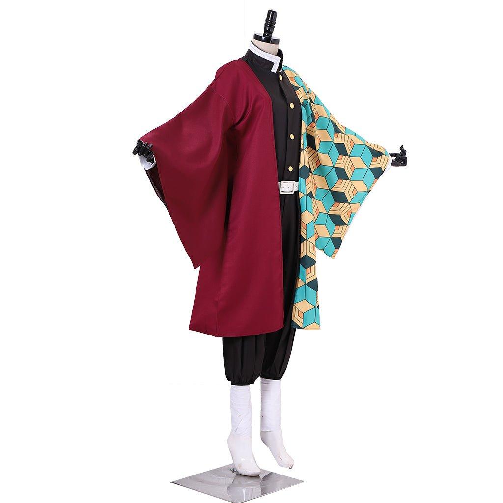 Demon Slayer Giyuu Cosplay Kimono Robe Uniform Outfit - Coscosmos