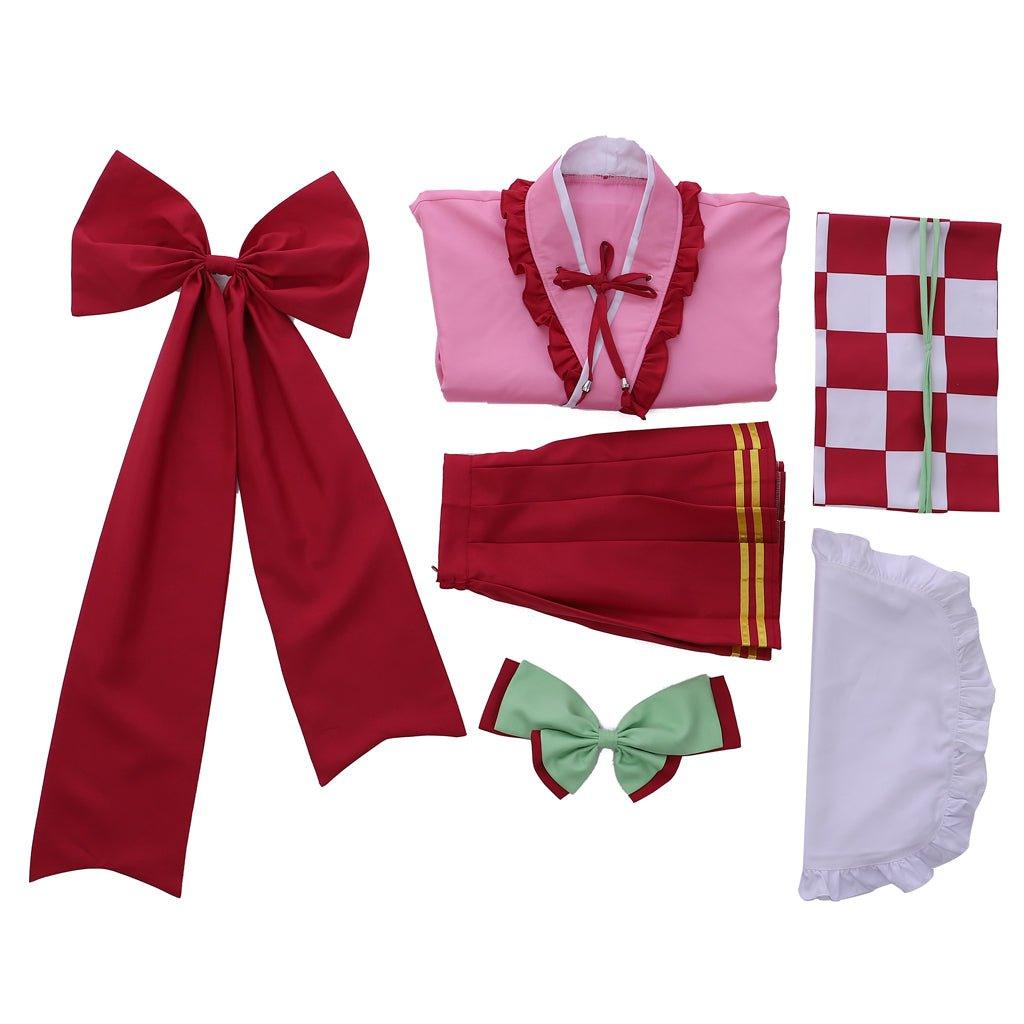 Demon Slayer Kanroji Mitsuri Cosplay Costume - Japanese Kimono Lolita Dress - Coscosmos