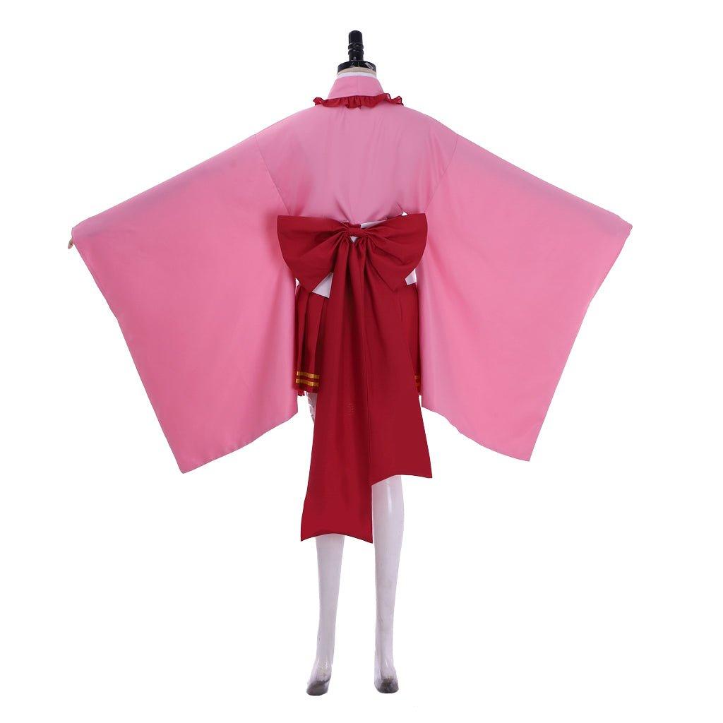 Demon Slayer Kanroji Mitsuri Cosplay Costume - Japanese Kimono Lolita Dress - Coscosmos