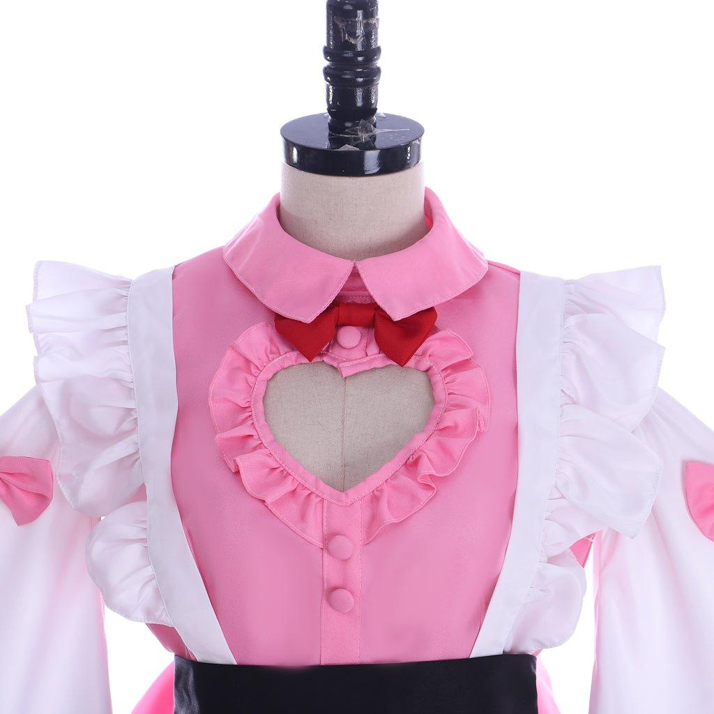 Demon Slayer Kanroji Mitsuri Maid Outfit Cosplay Costume - Coscosmos