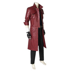 Devil May Cry 5 Dante Cosplay Costume Halloween Outfit with Shoes - Coscomos - Coscosmos