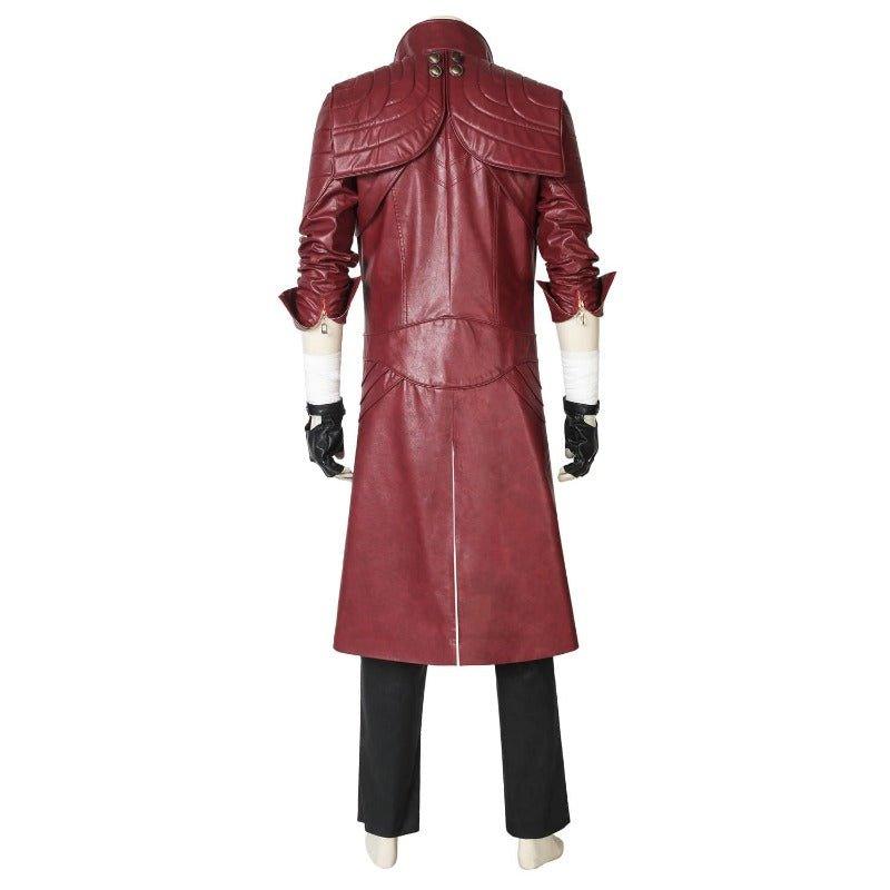 Devil May Cry 5 Dante Cosplay Costume Halloween Outfit with Shoes - Coscomos - Coscosmos