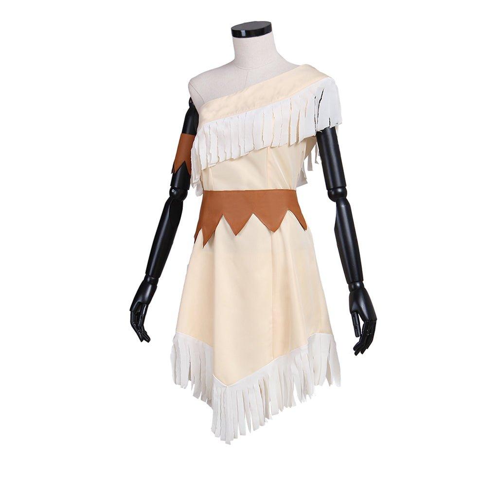 Disney Pocahontas Cosplay Costume | Elegant Pocahontas Dress for Halloween & Cosplay Events - Coscosmos