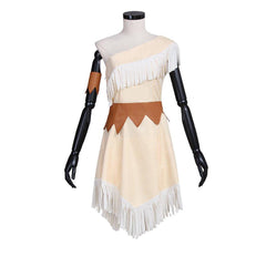 Disney Pocahontas Cosplay Costume | Elegant Pocahontas Dress for Halloween & Cosplay Events - Coscosmos