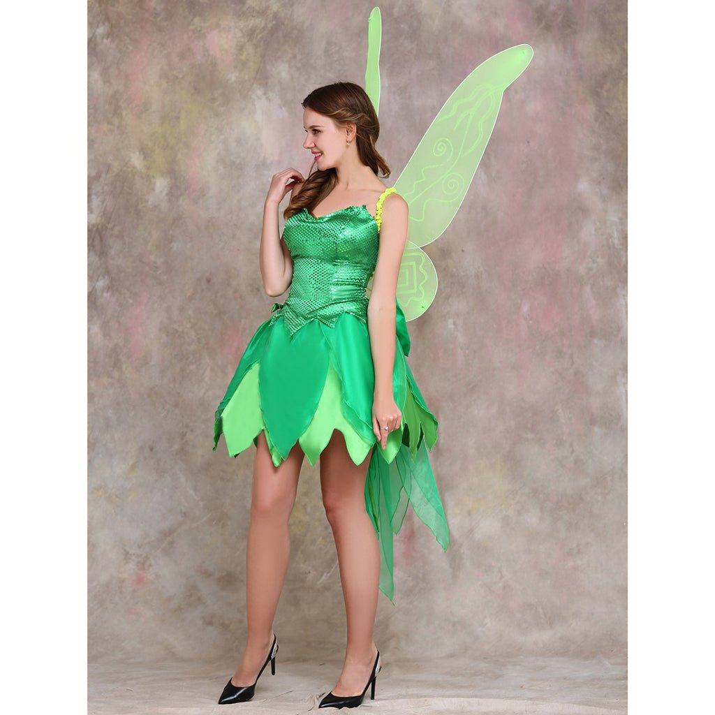 Disney Tinker Bell Cosplay Costume Series | Fairy Outfit for Halloween, Parties & Cosplay Events - Coscosmos