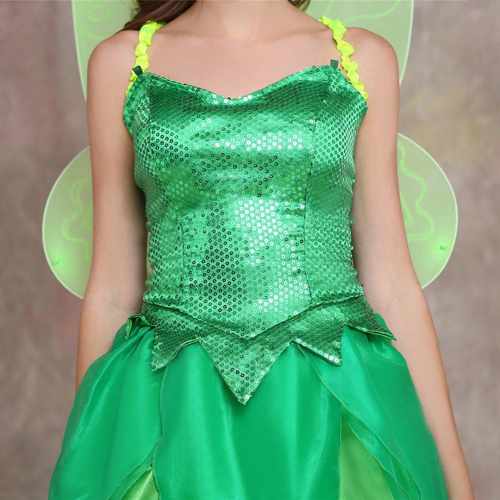 Disney Tinker Bell Cosplay Costume Series | Fairy Outfit for Halloween, Parties & Cosplay Events - Coscosmos