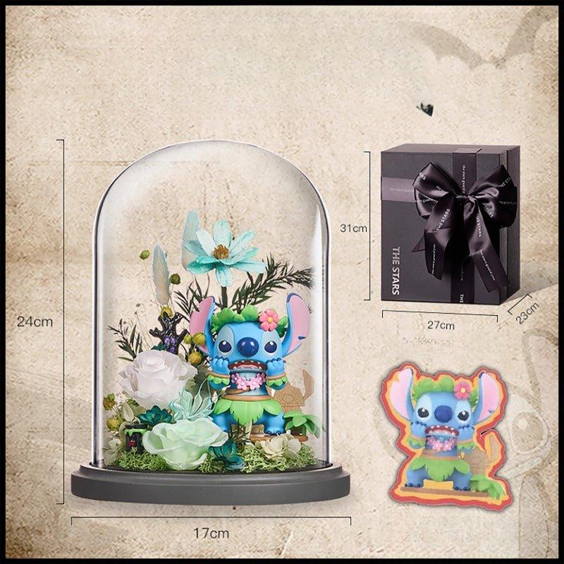 Disney's Stitch Eternal Flower Bouquet - A Magical Christmas Gift for Girls and Kids - Coscosmos