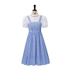 Dorothy Costume for Women - Blue Gingham Two - Piece Cosplay Outfit - Coscosmos