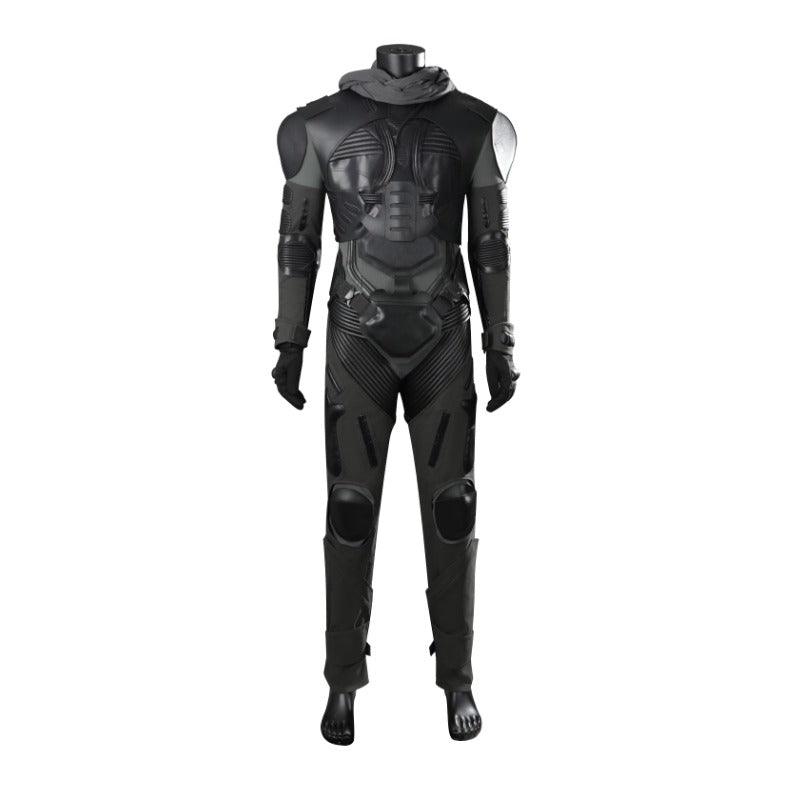 Dune 2 Paul Atreides Fremen Stillsuit Cosplay Armor Costume with Jumpsuit & Mask - Coscosmos