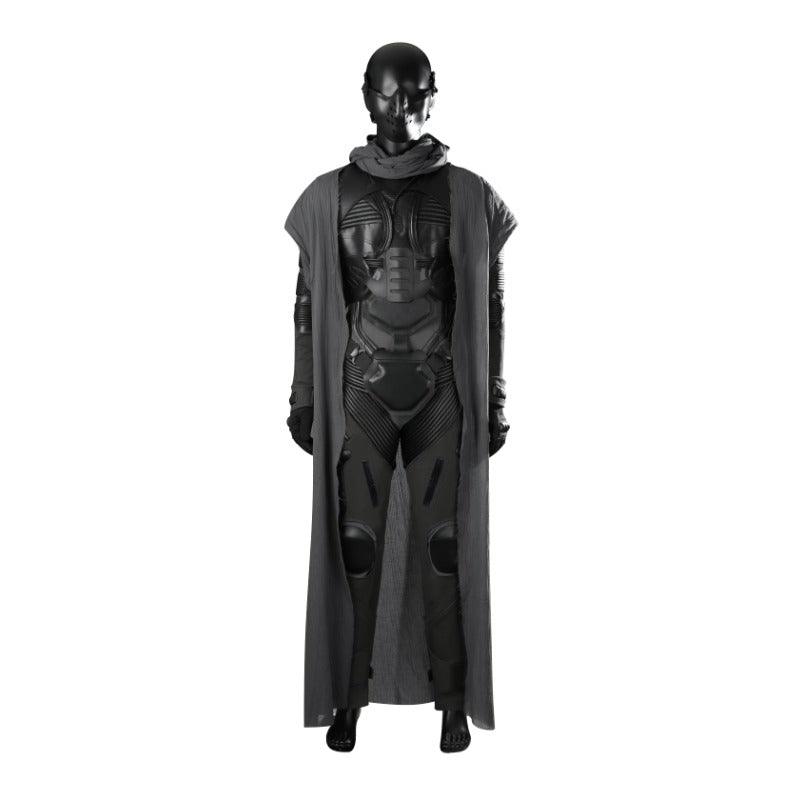 Dune 2 Paul Atreides Fremen Stillsuit Cosplay Armor Costume with Jumpsuit & Mask - Coscosmos