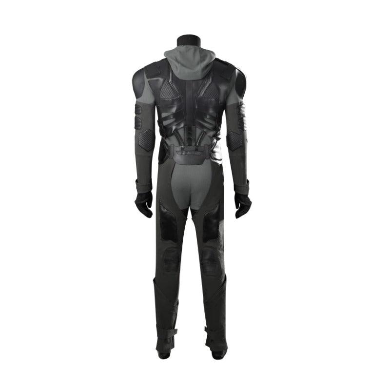 Dune 2 Paul Atreides Fremen Stillsuit Cosplay Armor Costume with Jumpsuit & Mask - Coscosmos