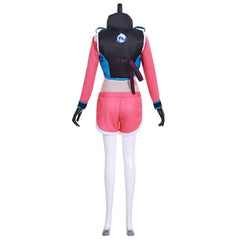 D.Va Hana Song Waveracer Cosplay Costume | Pink Swimsuit Skin from Overwatch - Coscosmos