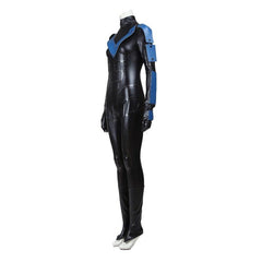 Game Bat Arkham City Clothes Cosplay Costume Dick Grayson Role-playing Bodysuit Halloween Carnival Outfit With Shoe Covers