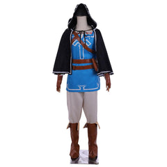 Game Zelda: Breath of the Wild Link Cosplay Costume Full Set - Authentic Hero Outfit