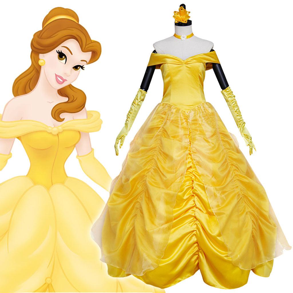 Beauty and the Beast Belle Cosplay Costume Series | Princess Dress for Halloween & Cosplay Events