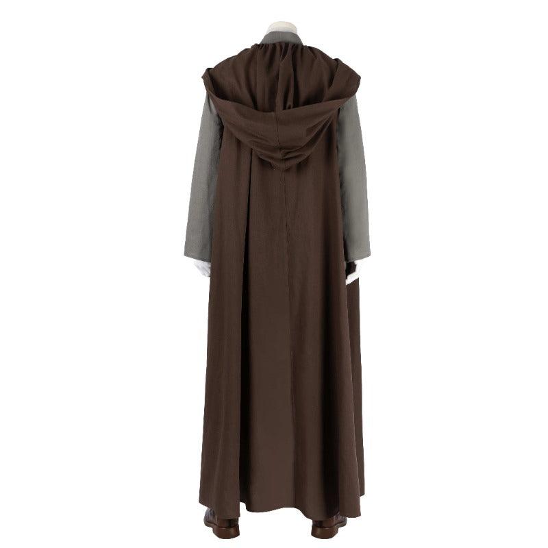 Obi-Wan Kenobi Cosplay Costume Full Set - Jedi Knight Cloak for Halloween & Carnival