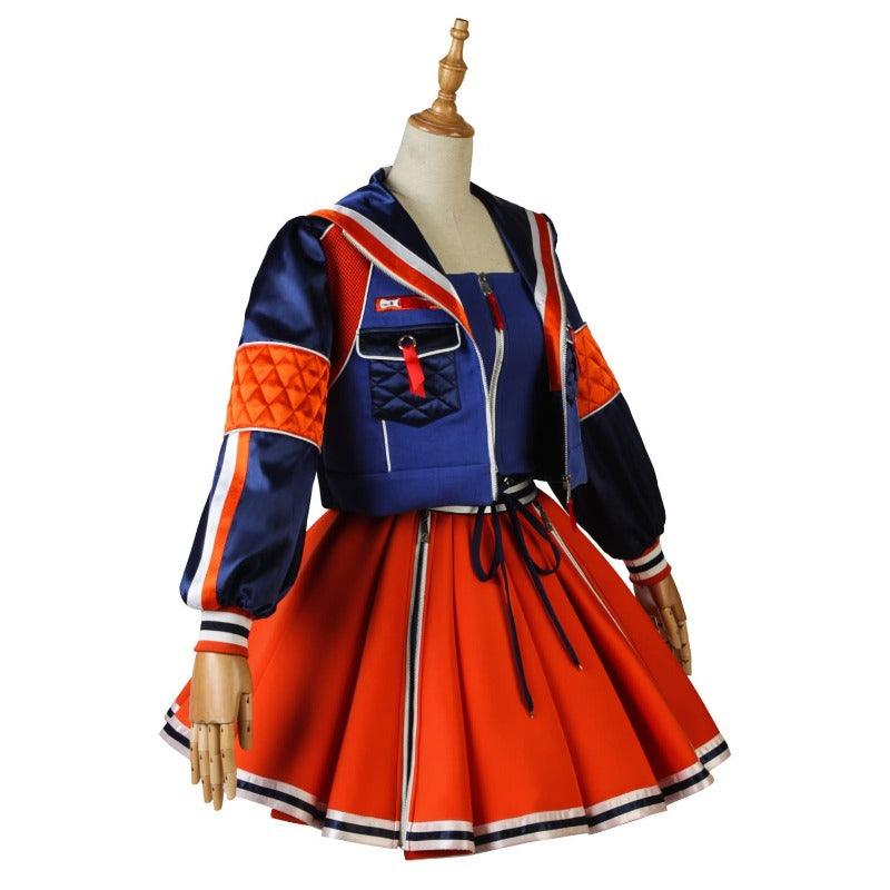 SKE48 Fancy Dress Uniform Anime Cosplay Costume Full Set for Halloween