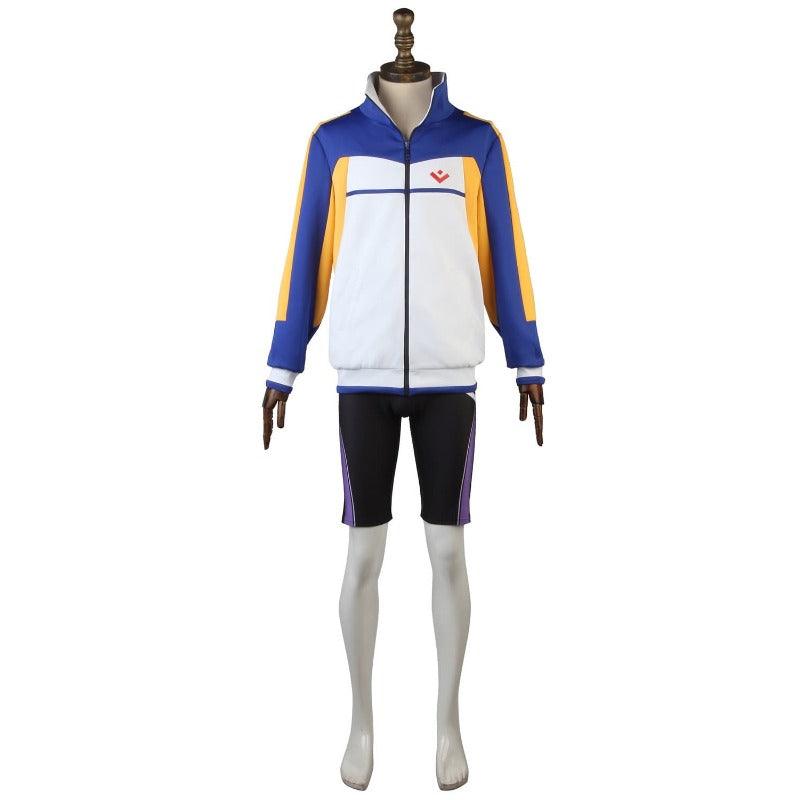 Nagisa Hazuki Cosplay Sports Suit Costume | Free! Iwatobi Swim Club Outfit