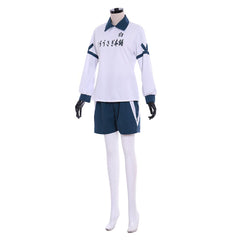 Inazuma Eleven Shirou Fubuki Cosplay Costume - White Love Academy Summer Soccer Uniform