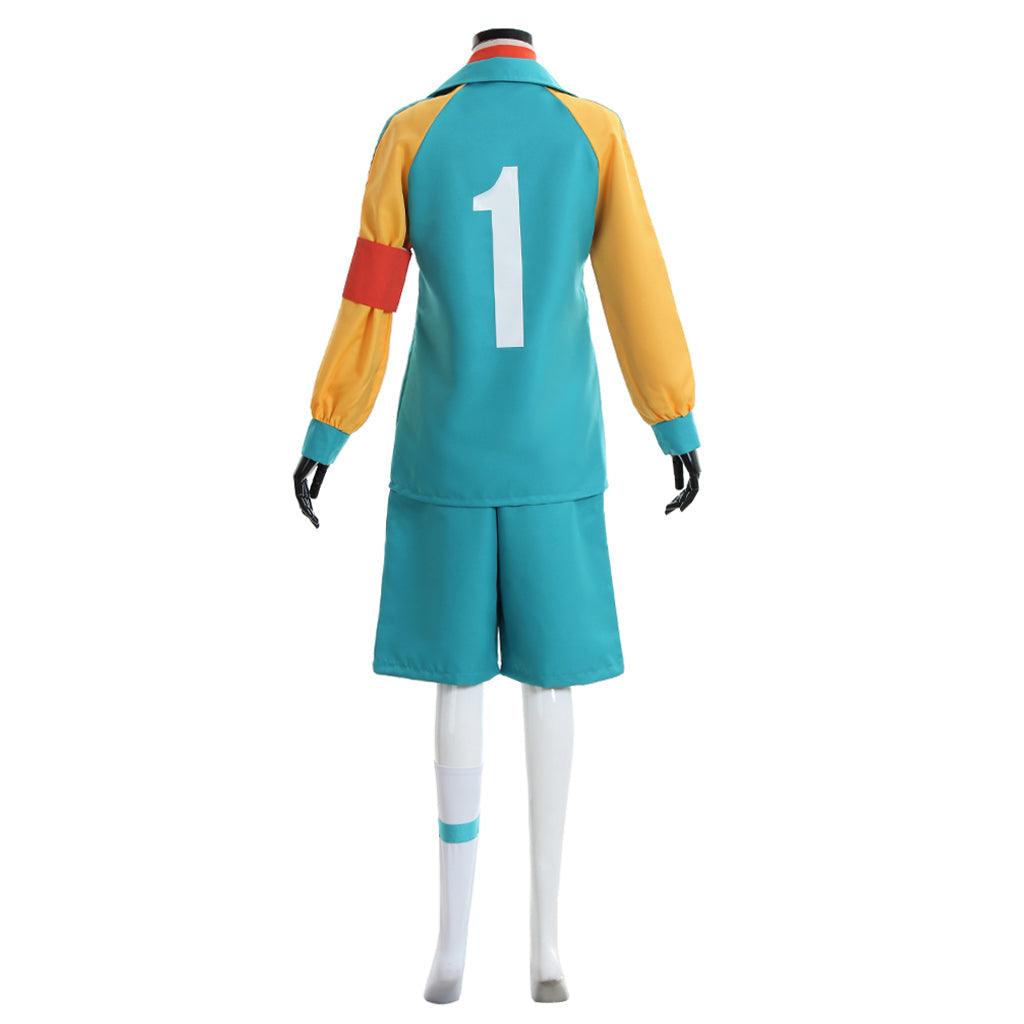 Inazuma Eleven Mamoru Endo Mark Evans Sports Jersey Cosplay Costume