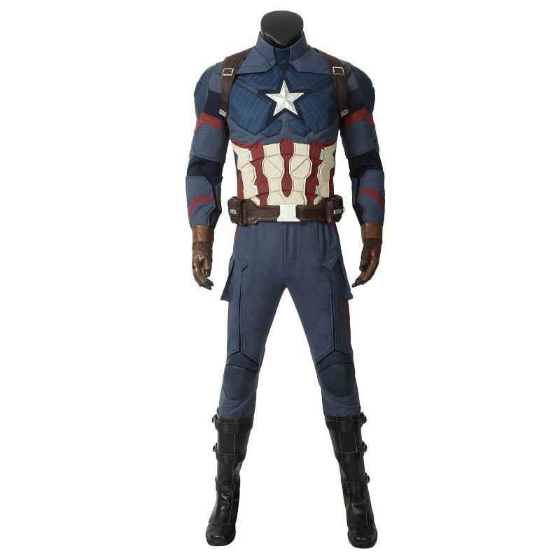 Steven Rogers Captain America Cosplay Costume - Halloween Hero Uniform