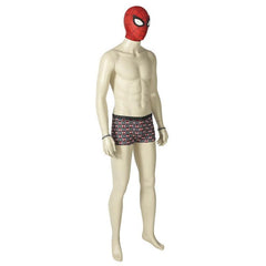 Spider-Man PS4 Peter Parker Cosplay Underpants Superhero Costume for Comic-Con and Halloween