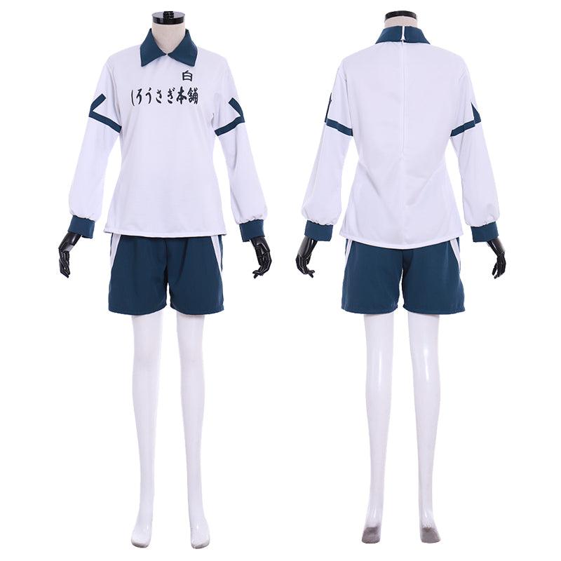 Inazuma Eleven Shirou Fubuki Cosplay Costume - White Love Academy Summer Soccer Uniform