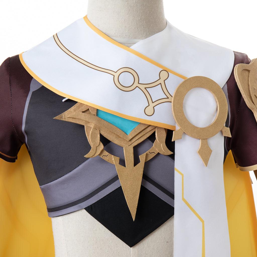 Genshin Impact - Traveler (Aether) Cosplay Costume | Anime-Inspired