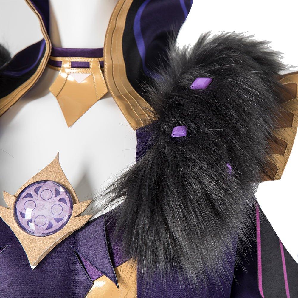 Electrifying Cosplay: Genshin Impact - Thunder Scribe Mage Costume - Coscosmos