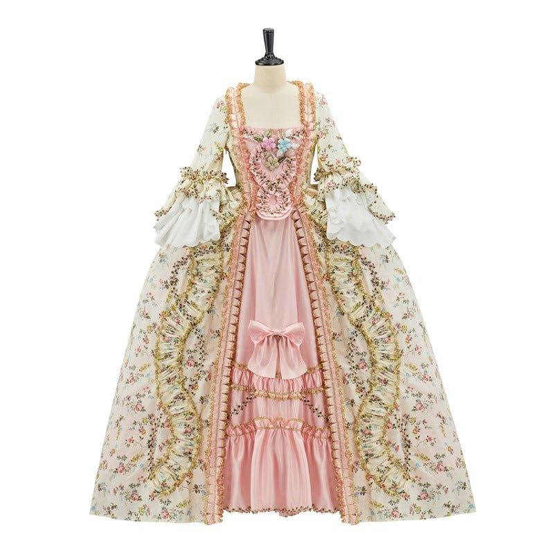 Elegant Rococo Dress Costume for Cosplay - Coscomos Exclusive - Coscosmos