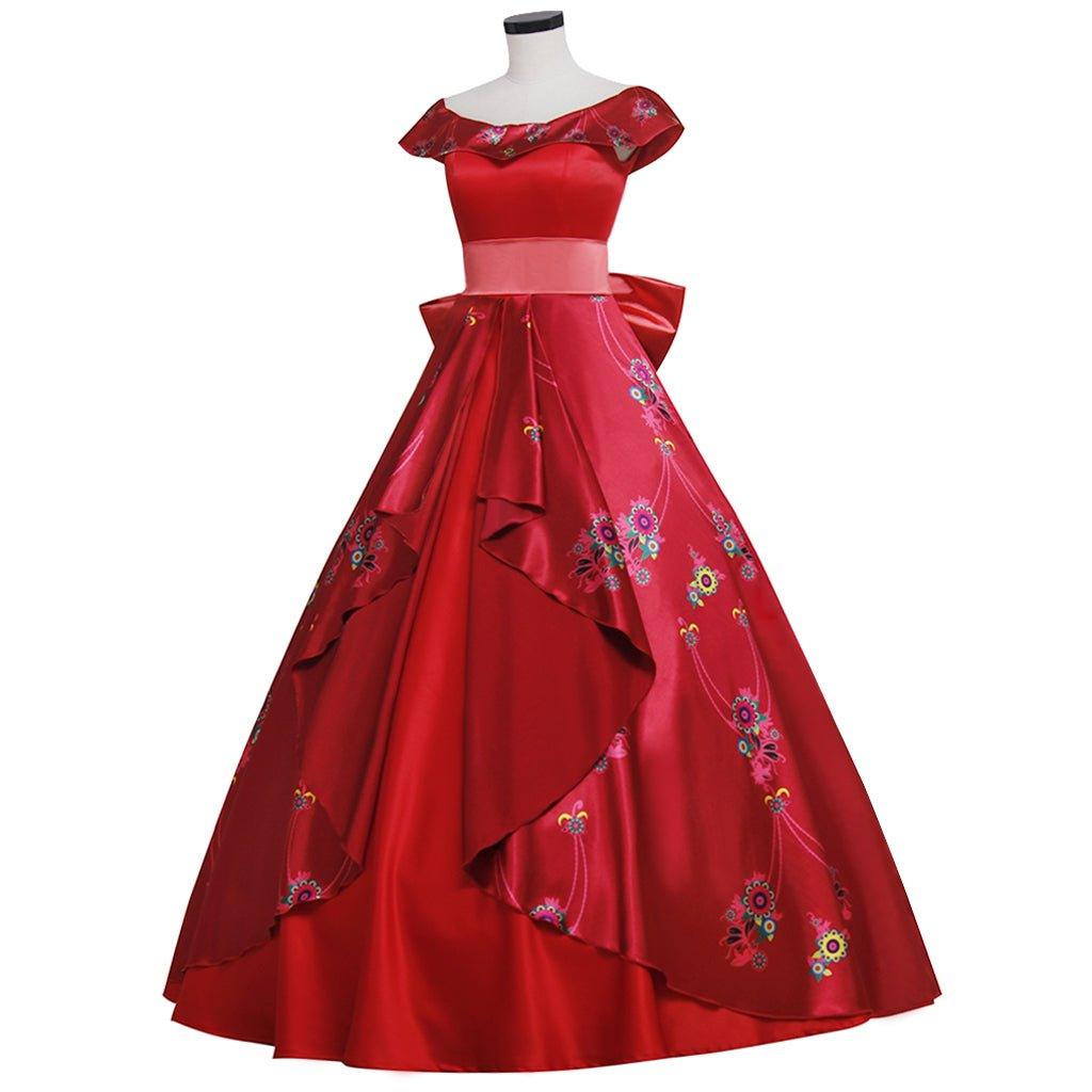 Elena of Avalor Princess Cosplay Dress | Adult Women’s Costume for Halloween & Disney Events - Coscosmos