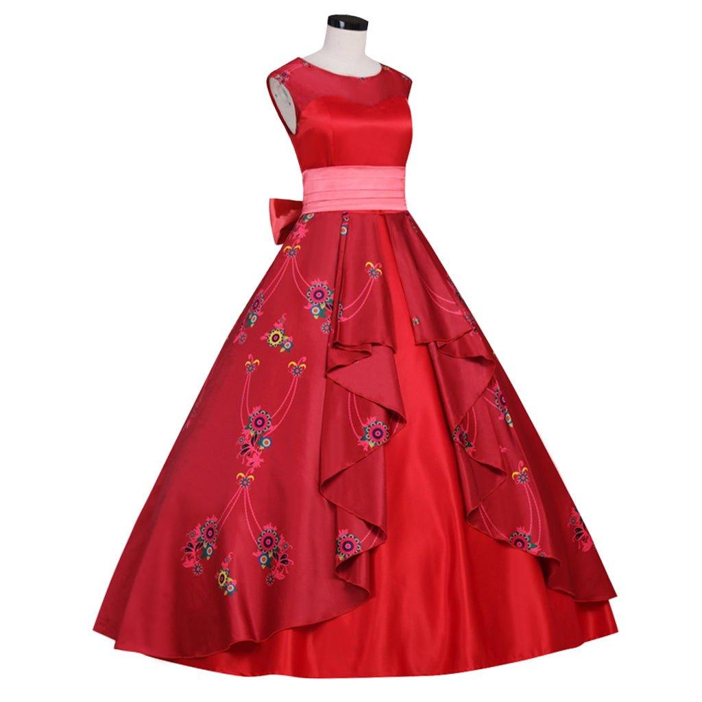 Elena of Avalor Princess Cosplay Dress | Adult Women’s Costume for Halloween & Disney Events - Coscosmos