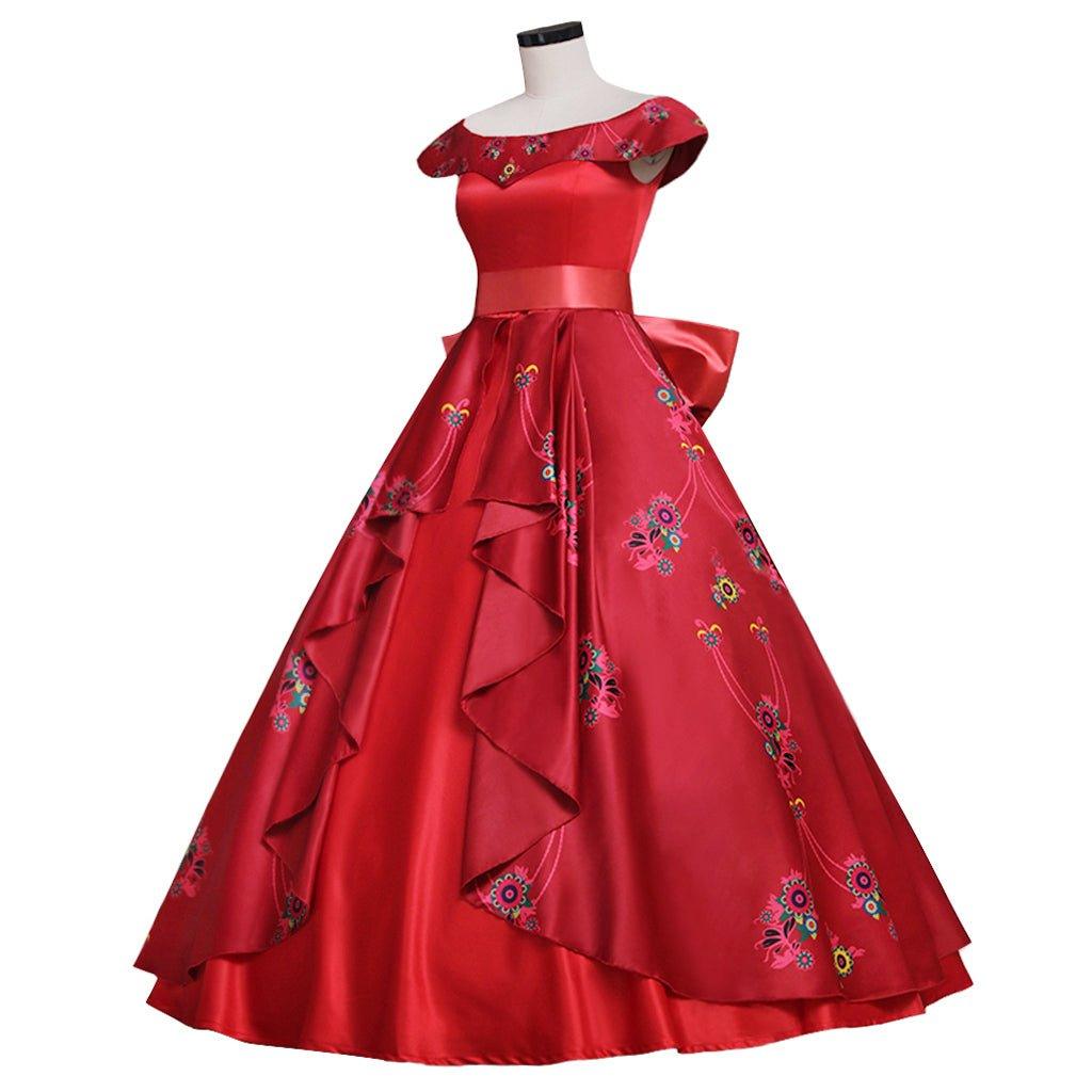 Elena of Avalor Princess Cosplay Dress | Adult Women’s Costume for Halloween & Disney Events - Coscosmos