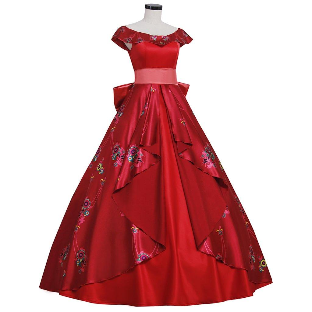 Elena of Avalor Princess Cosplay Dress | Adult Women’s Costume for Halloween & Disney Events - Coscosmos