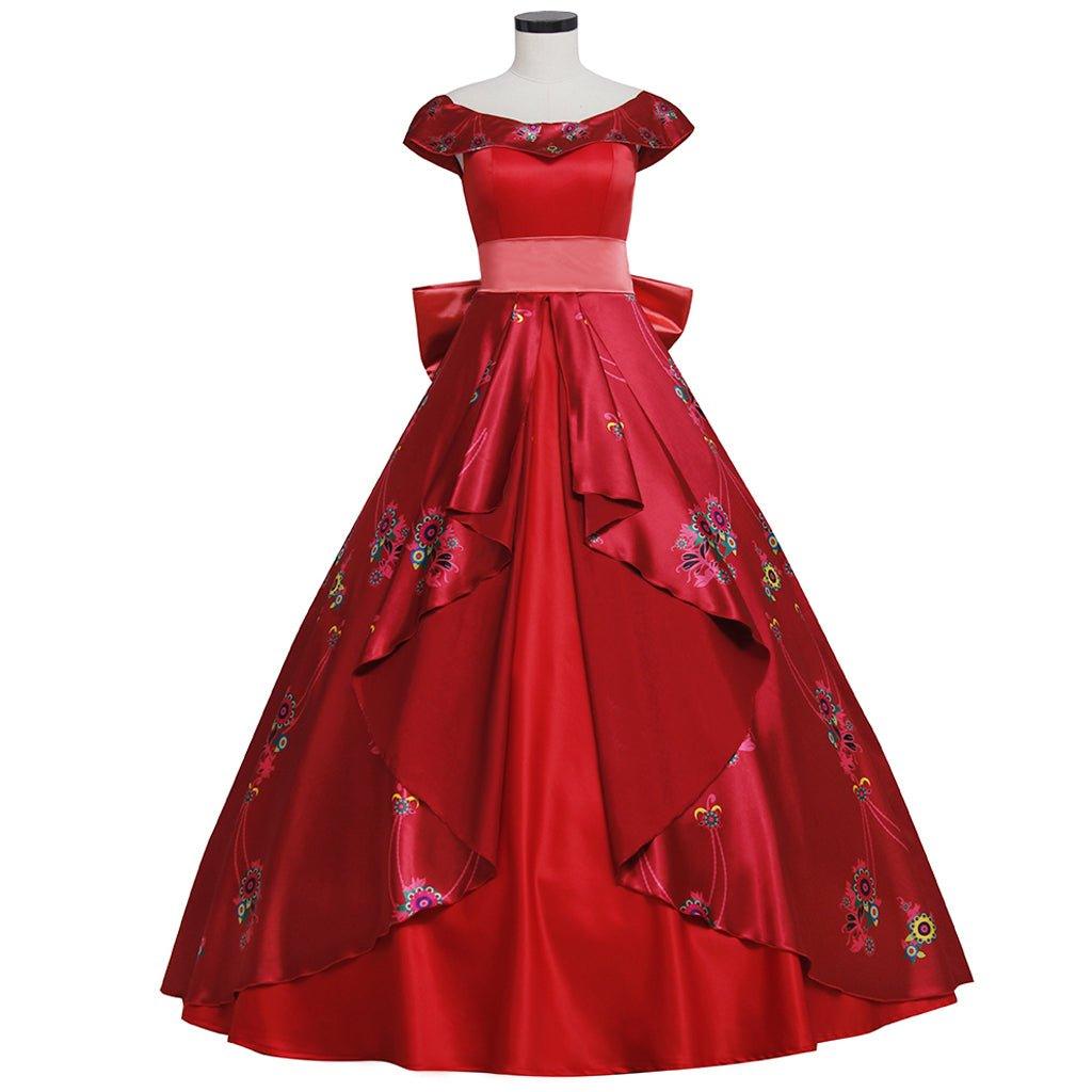 Elena of Avalor Princess Cosplay Dress | Adult Women’s Costume for Halloween & Disney Events - Coscosmos