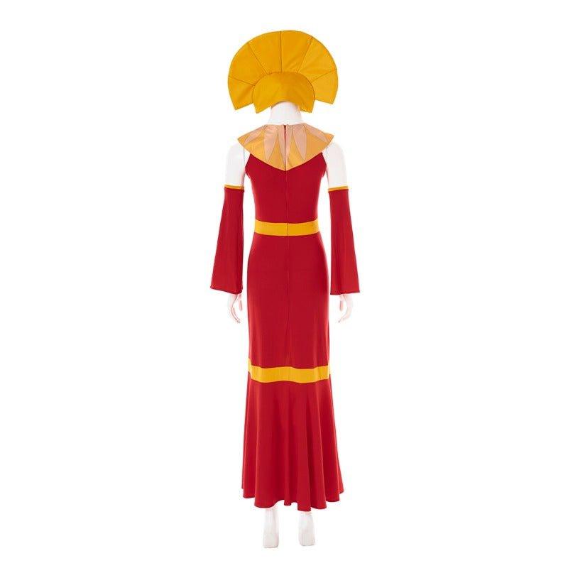 Emperor Kuzco Cosplay Costume King Outfit with Hat - Men’s Halloween Uniform - Coscosmos