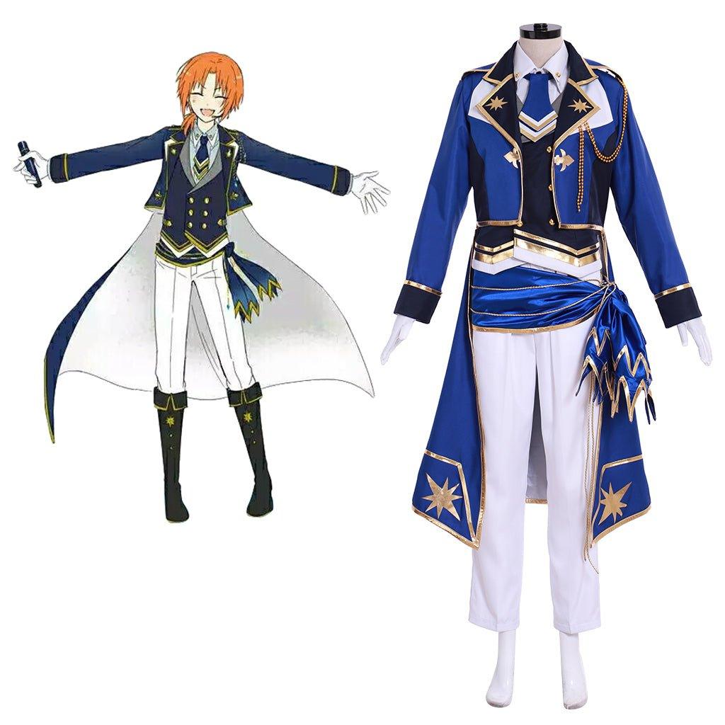 Ensemble Stars Holy Knight of the Golden Lion Leo Tsukinaga Bloomed Cosplay Costume - Coscosmos