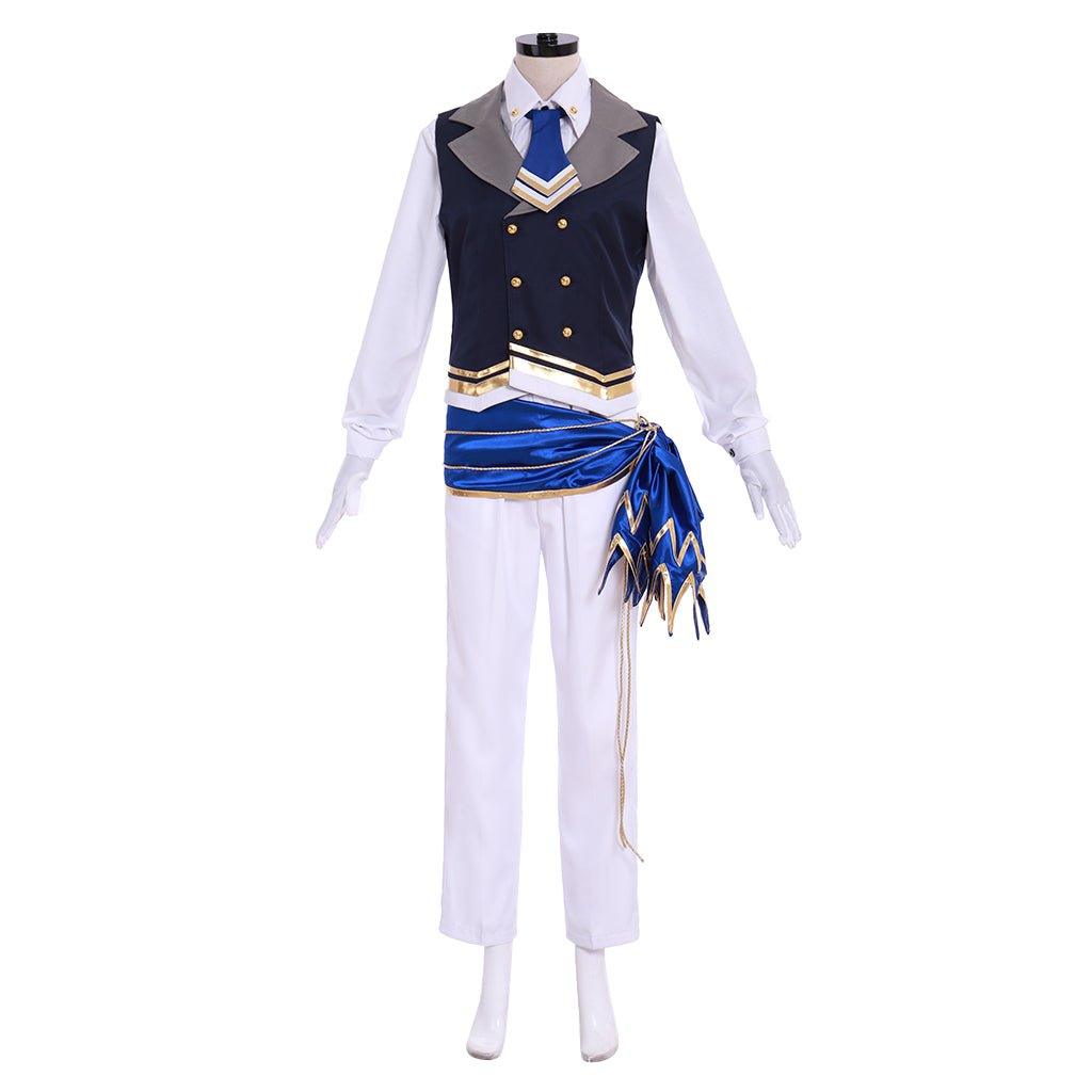 Ensemble Stars Holy Knight of the Golden Lion Leo Tsukinaga Bloomed Cosplay Costume - Coscosmos