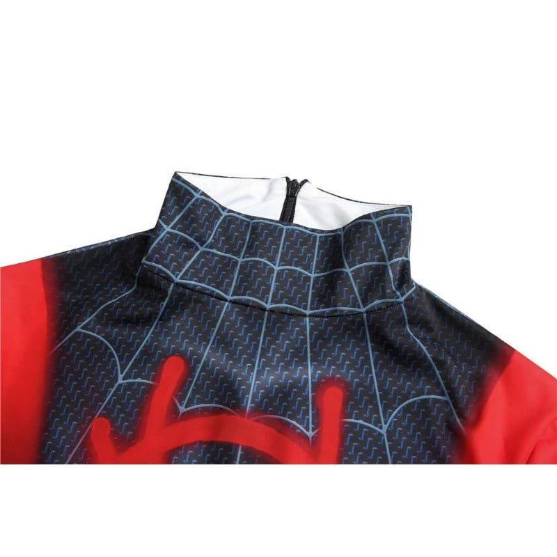 Etaya Miles Morales Spider - Man Cosplay Suit - Into The Spider - Verse Jumpsuit - Coscosmos