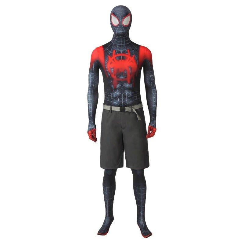 Etaya Miles Morales Spider - Man Cosplay Suit - Into The Spider - Verse Jumpsuit - Coscosmos