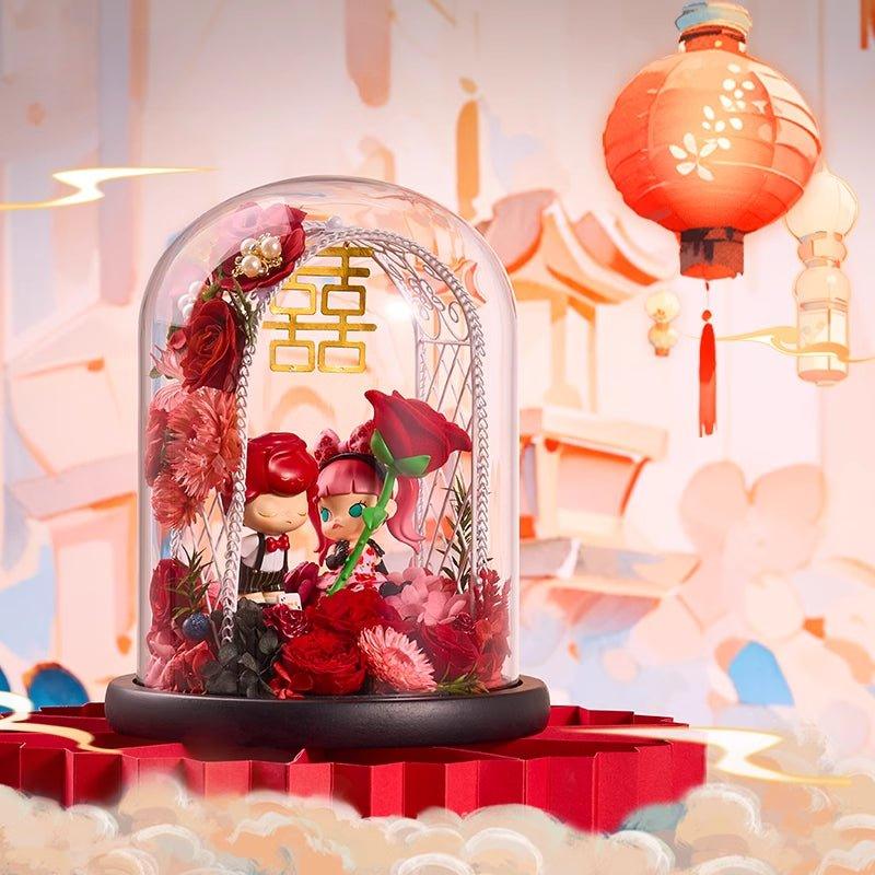 Eternal Bloom Christmas Gift with Pop Mart Figurine – A Touch of Elegance for Every Celebration - Coscosmos