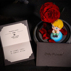 Eternal Rose Ornament - The Little Prince Series: A Timeless Christmas and Birthday Gift - Coscosmos