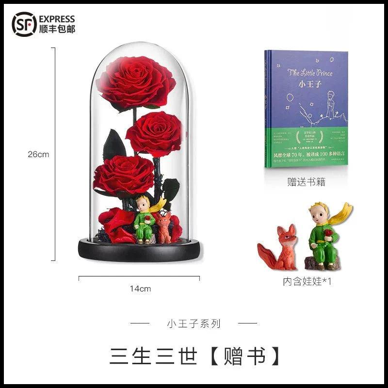 Eternal Rose Ornament - The Little Prince Series: A Timeless Christmas and Birthday Gift - Coscosmos