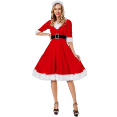 European and American Christmas clothes COS clothing Christmas clothing, Christmas clothing, Christmas clothing, dresses, women's Christmas clothing - Coscosmos