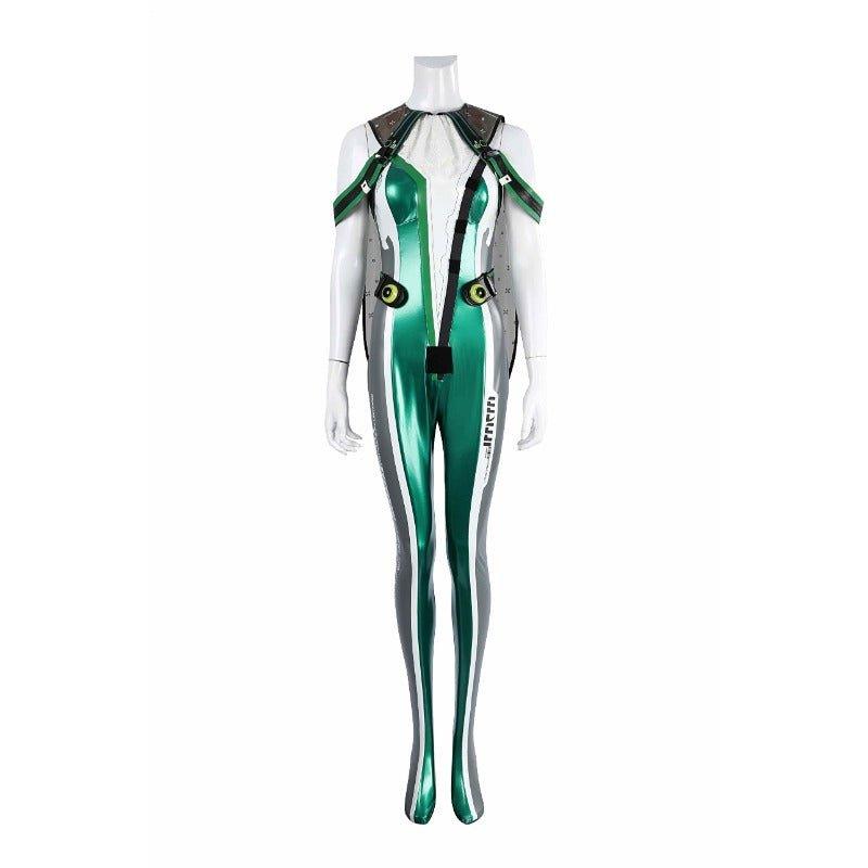 Eve Female Cosplay Jumpsuit Costume for Stellar Game Fans - Perfect for Halloween & Roleplay - Coscosmos