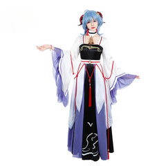 Original Ganyu Dress Game Genshin Impact Women Halloween Costume Party Outfit Ganyu Cosplay Costume