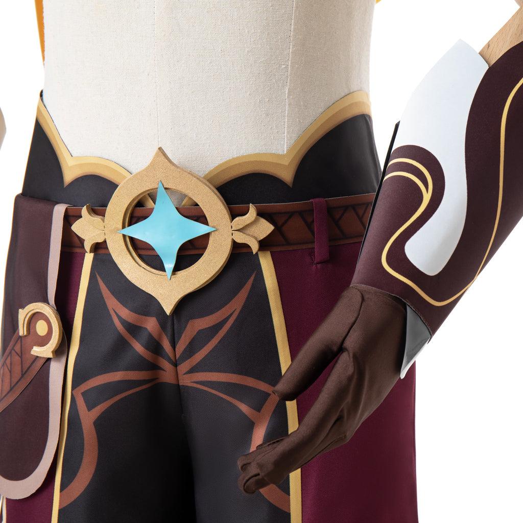 Genshin Impact - Traveler (Aether) Cosplay Costume | Anime-Inspired